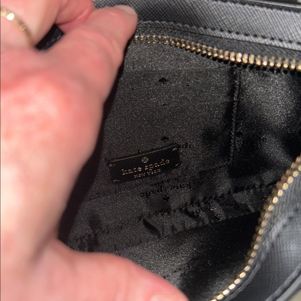 ✨NWT Kate Spade Kenzie Lilly Pochette-Classic Black✨ - Picture 6 of 7